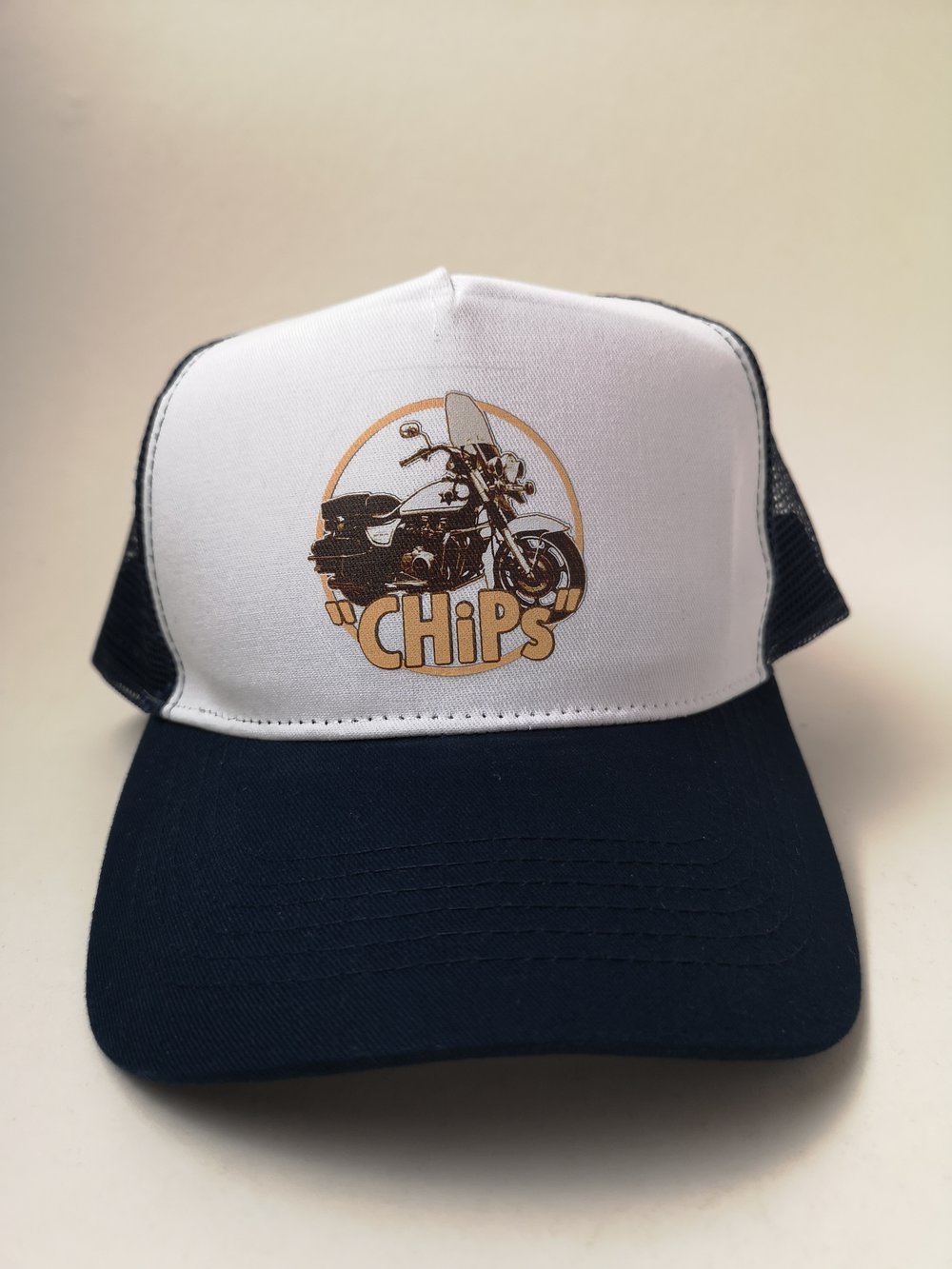 Image of CHIPS inspired Retro Style Snapback Trucker Cap