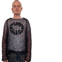 Image 1 of Mohair Jumper BLACK