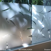 Image 1 of Florale Folie Fenster für Sichtschutz