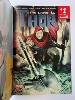 Thor (Animated) Sketch Cover Comic Book Original Art 1/1