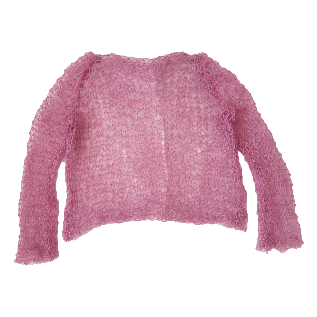 Pink on sale mohair jumper