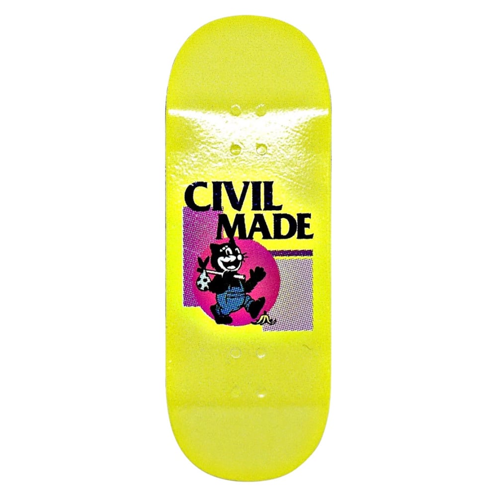 Image of Civilmade - "Cat Slip" Deck (Yellow)