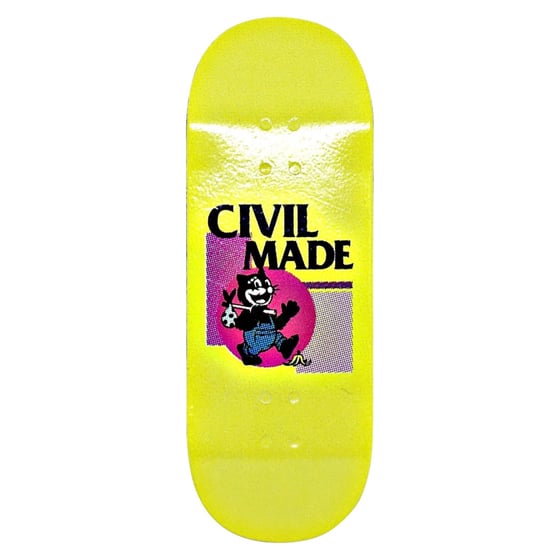 Image of Civilmade - "Cat Slip" Deck (Yellow)