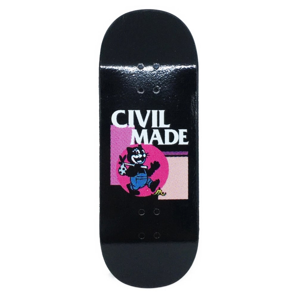 Image of Civilmade - "Cat Slip" Deck (Black)