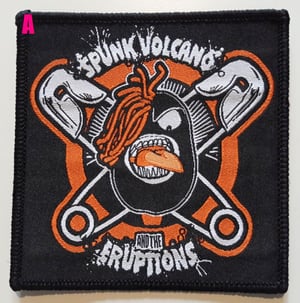 Image of Spunk Volcano & the Eruptions - Woven Patches (4 Designs)