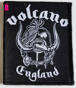 Image of Spunk Volcano & the Eruptions - Woven Patches (4 Designs)