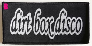 Image of Dirt Box Disco - Woven Patches (4 Designs)