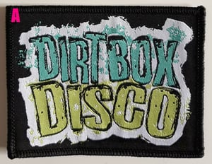 Image of Dirt Box Disco - Woven Patches (4 Designs)