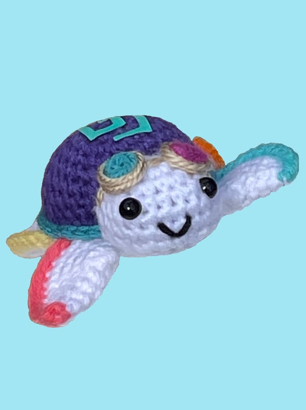 Image of Karl Inspired Crochet Turtle Bundle