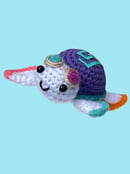 Image 4 of Karl Inspired Crochet Turtle Bundle