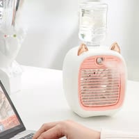 Image 1 of Fox/Monster Ear USB Portable Air-Cooling Fan Mini Air Conditioner 