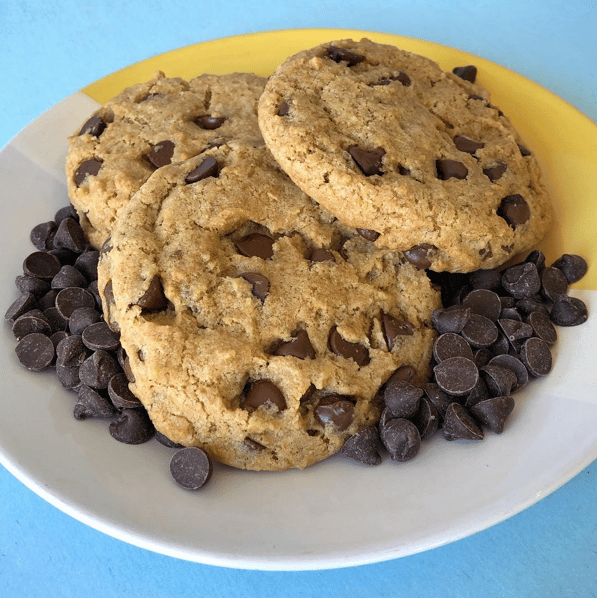 Image of i ♥ chocolate chips cookie