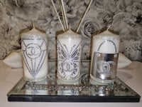 BUTTERFLY CANDLE SET