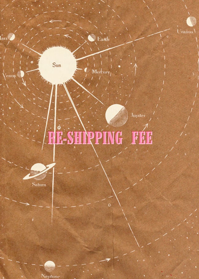 RE-SHIPPING FEE