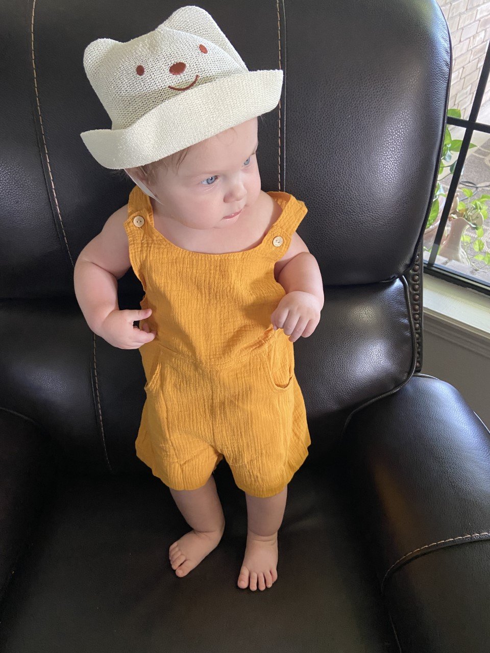 Image of Romper/Overall Butternut Squash