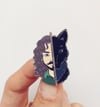Wolf Face Pin 