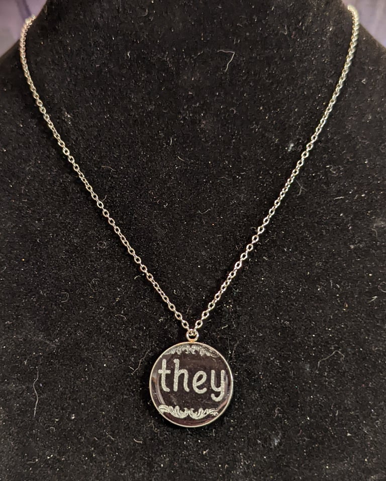 Personal Pronoun Pendant