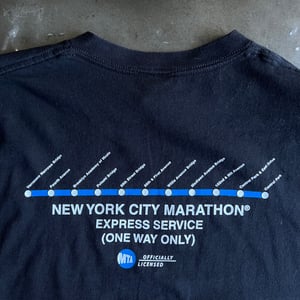 Image of New York Marathon MTA Subway T-Shirt