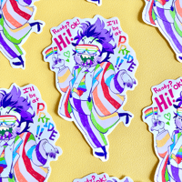 Image 3 of Beetlejuice Stickers + Print