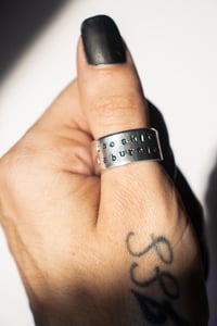 Image 2 of Eddie Munson Quote Ring