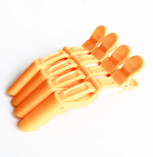 Image of Salon hairdresser clamps 