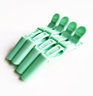 Image of Salon hairdresser clamps 