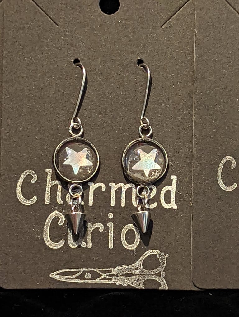 Punk Rockstar Earrings Image 3