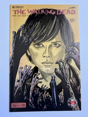The Walking Dead 'Carl Grimes' Comic Book Cover Original Art 1/1