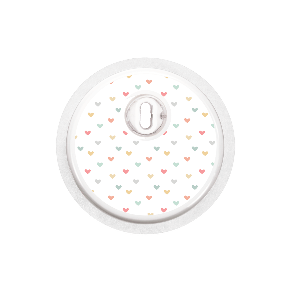 Image of Hearts Freestyle Libre 3 Sticker