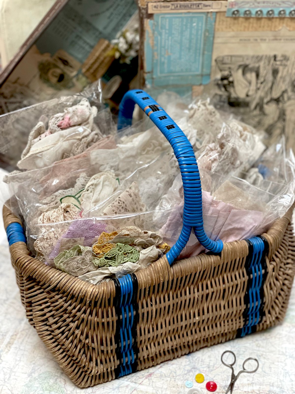 Image of Lucky Dip Lace Basket