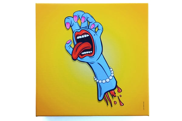 Screaming Hand from the Art Show Tour | Skate Collector