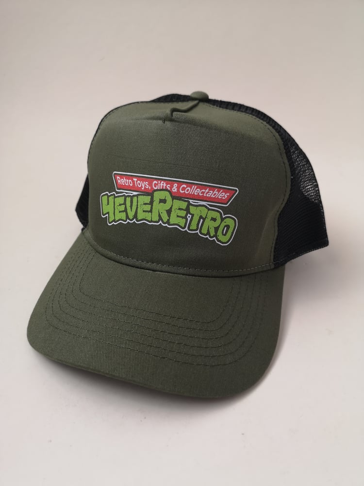 Image of 4eveRetro Turtle Power Snapback Trucker Cap