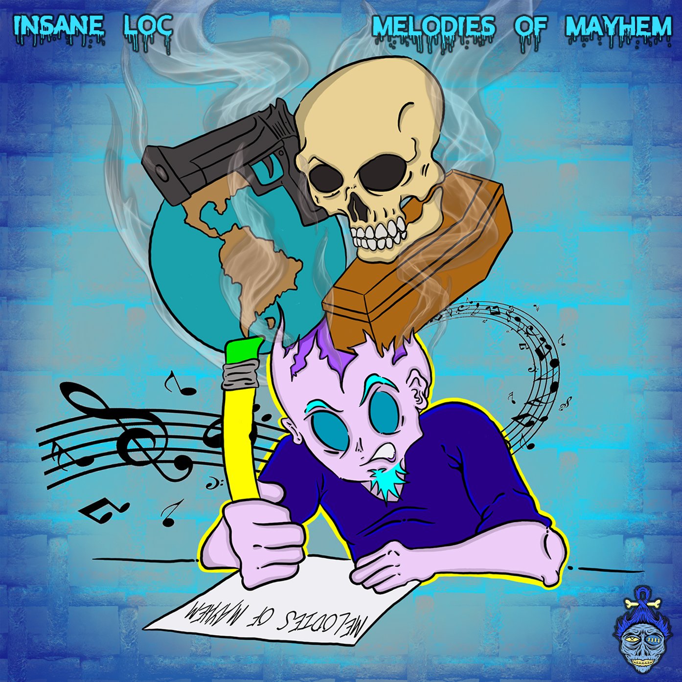 Image of Insane Loc - Melodies of Mayhem (CD)