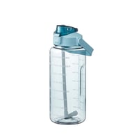 Image 5 of 2L Clear Large Capacity Motivational Sports Water Bottle with Time Marker