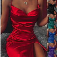 Ladies Sexy Dress Cocktail Party Club Strapy Sexy Solid Sexy Women Color