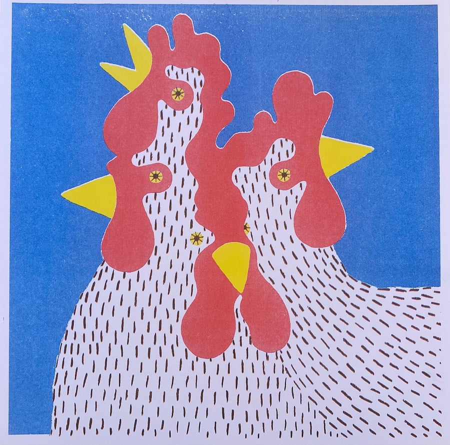 Image of Chicken Print