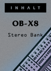 INHALT OB-X8 Stereo Bank