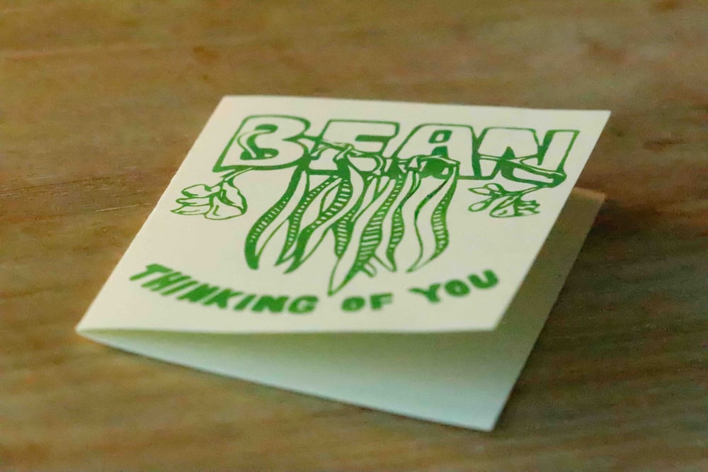 Bean Thinking of You Card