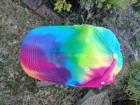 Image 3 of Rainbow dyed cap ~ Adult & child