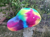 Image 4 of Rainbow dyed cap ~ Adult & child