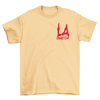 Lifting Dead on BACK of  T shirt (Tan Color) 