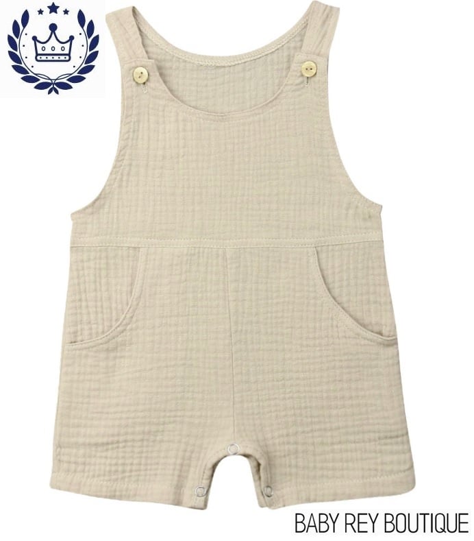 Romper/Overall Cream | babyreyboutique