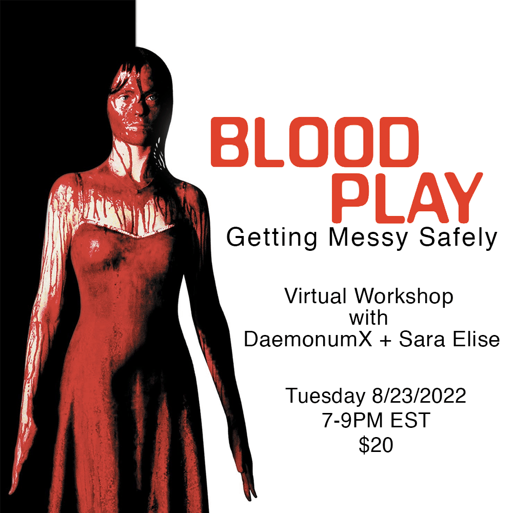 Image of Blood Play - 8/23 7-9PM EST