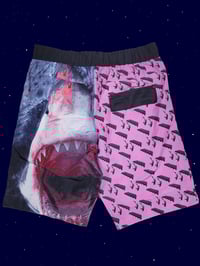 Image 2 of RARE! Cassette Playa x Topman SHARK swimshorts