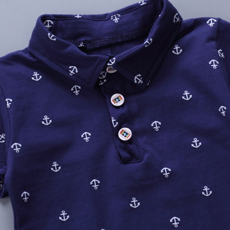 Image of Nautical Theme Polo Shirt 