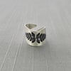 Sterling Silver Fern Ring No. 2