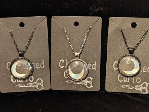 Witches Moon Pendants