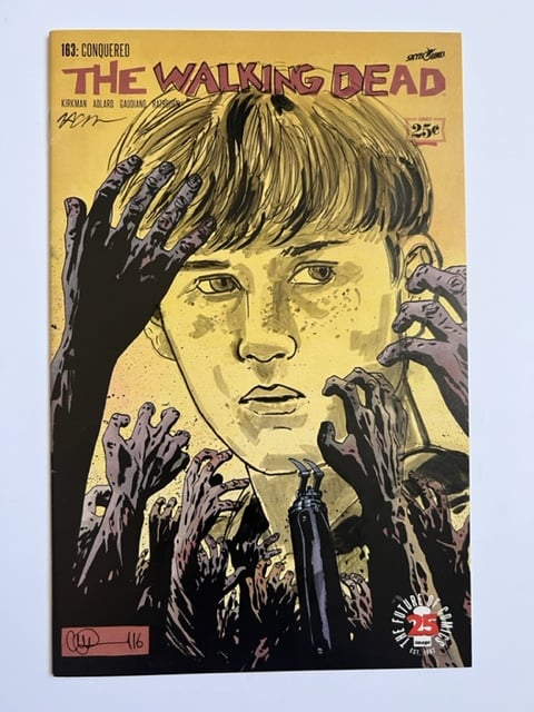 The Walking Dead 'Henry' Comic Book Cover Original Art 1/1