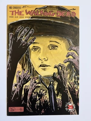 The Walking Dead 'Judith Grimes' Comic Book Cover Original Art 1/1