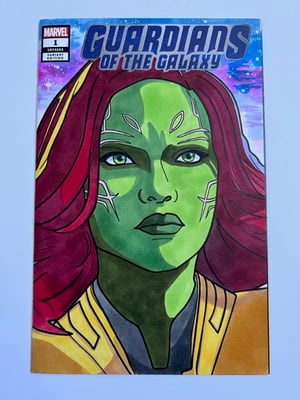 Gamora (What If?) Sketch Cover Comic Book Original Art 1/1